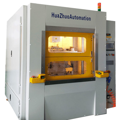 주문 기계 PLC 0.6MPA 자동차 도어를 용접하는 서보 모터 플라스틱 열판 online manufacture