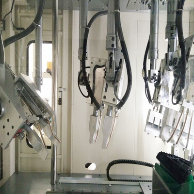PLC 자동 초음파 용접 기계 서보 기구에 의한 초음파 플라스틱 스폿 용접기