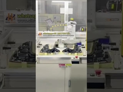 공장 촬영: 자동차 스포일러 클립 삽입