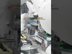 자동차 부품 조립용 듀얼 로봇 클립 삽입 셀