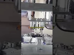 자동차 플라스틱 부품을 위한 엣지 접기 기계: 브리딩 열형조와 최종 조립