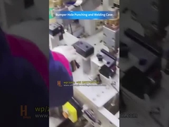 자동차 범퍼 자동 펀칭 및 용접 적용