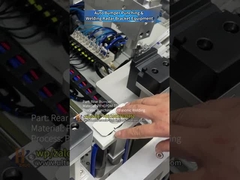 PP 리어 범퍼에 레이더 커버 현장 펀칭 및 용접