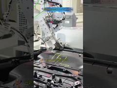 자동차 문 패널 조립 라인:스폰지 스트립 압력 → 뜨거운 닛 웰딩 → 나사 가축